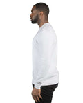 Threadfast Apparel 320C White — on model side