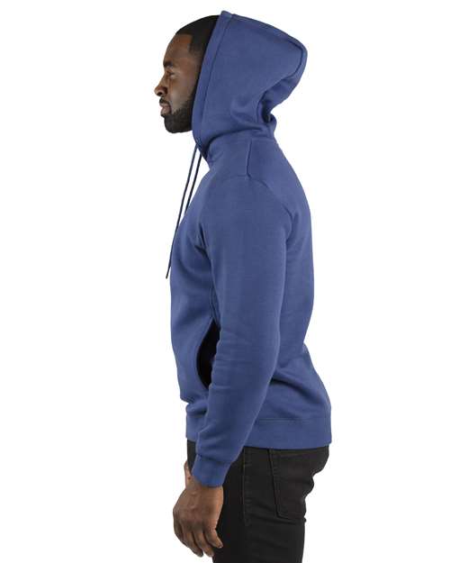 Threadfast Apparel 320H Navy — on model side