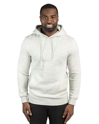 Threadfast Apparel 320H Oatmeal Heather — on model front