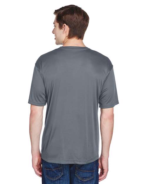 UltraClub 8620 Charcoal — on model back