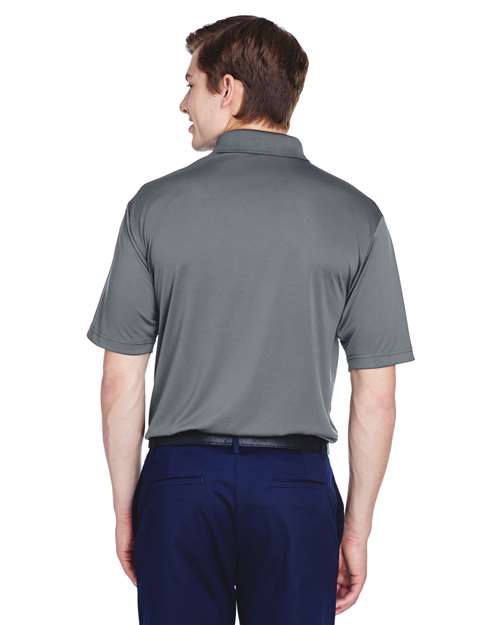 UltraClub 8610 Charcoal — on model back
