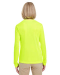 UltraClub 8622W Bright Yellow — on model back