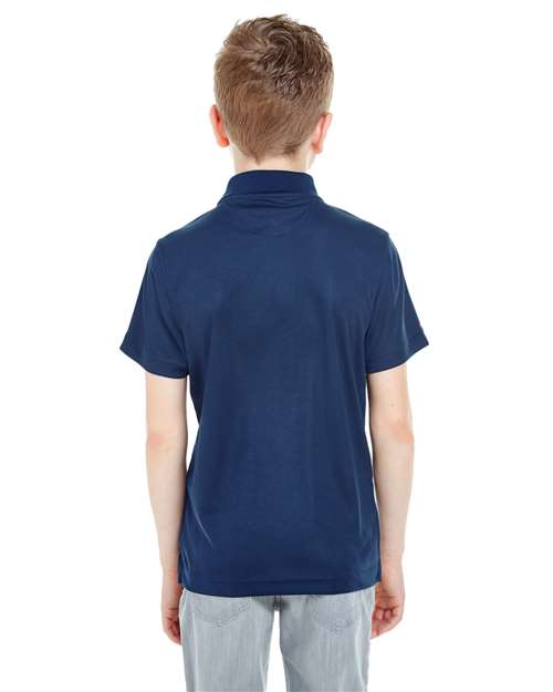 UltraClub 8210Y Navy — on model back