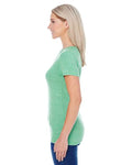 Threadfast Apparel 202A Green Triblend — on model side