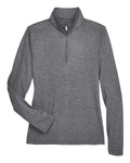 UltraClub 8618W Black Heather — front