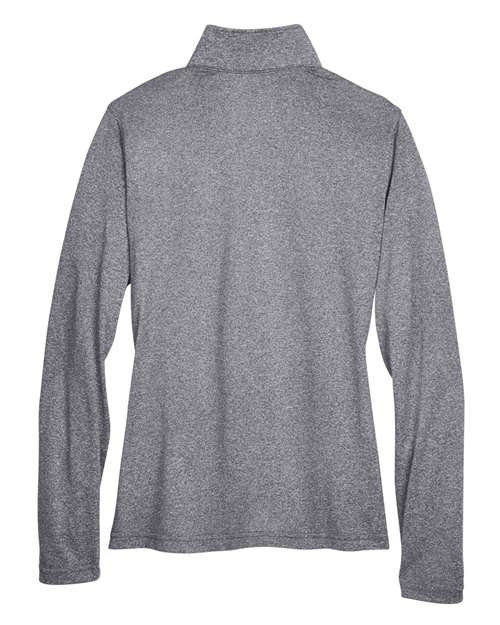 UltraClub 8618W Charcoal Heather — back