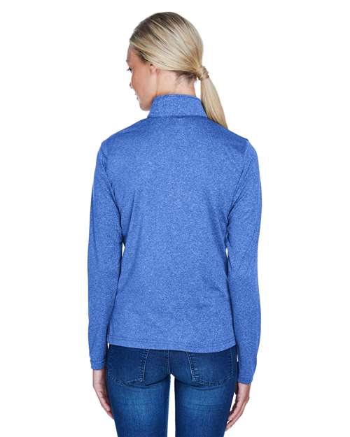 UltraClub 8618W Royal Heather — on model back