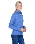 UltraClub 8618W Royal Heather — on model side