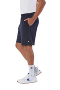 Cotton Jersey 9" Shorts with Pockets - Navy