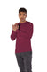 Champion CC8C - Unisex Long-Sleeve T-Shirt - Cardinal