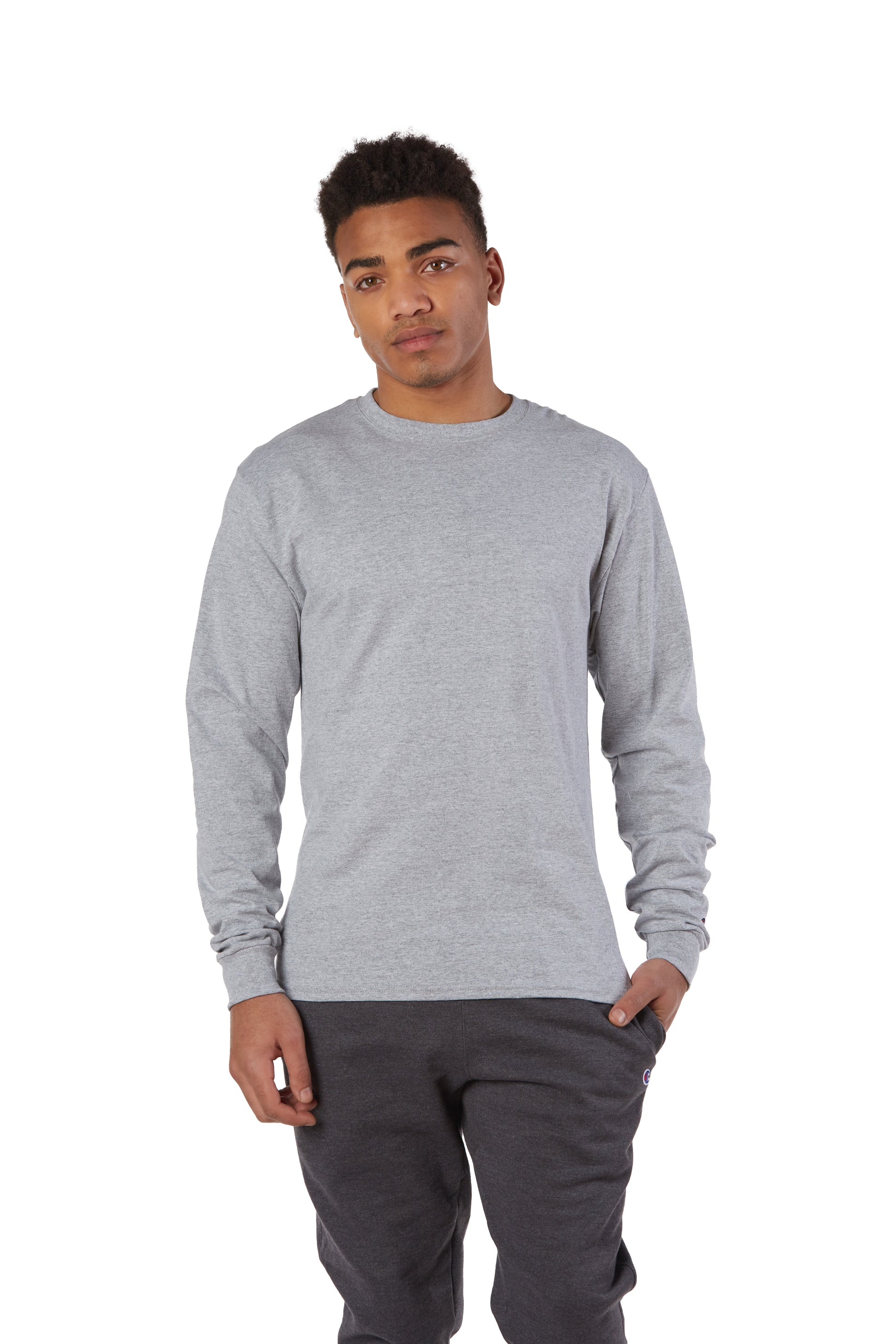 Unisex Long-Sleeve T-Shirt - Light Steel