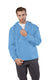 Champion CO200 - Unisex Packable Anorak 1/4 Zip Jacket - Light Blue
