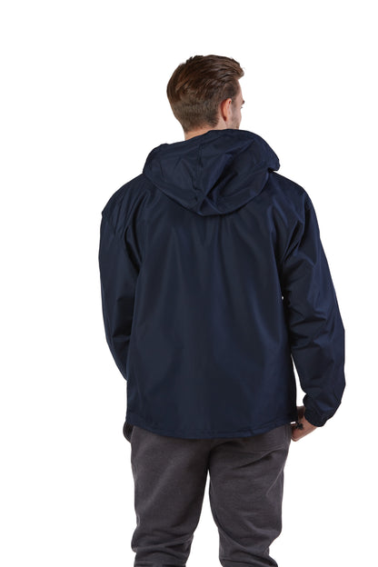 Unisex Packable Anorak 1/4 Zip Jacket - Navy