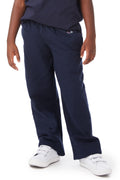 Youth Double Dry Eco® Open-Bottom Fleece Pant - Navy