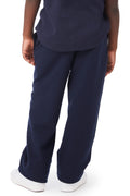Youth Double Dry Eco® Open-Bottom Fleece Pant - Navy