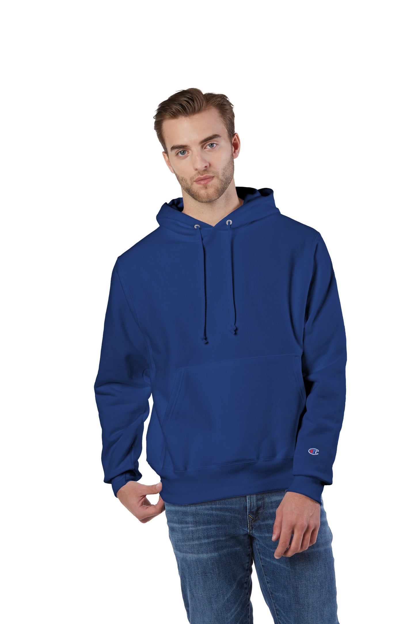 Reverse Weave® Pullover Hoodie - Sport Royal
