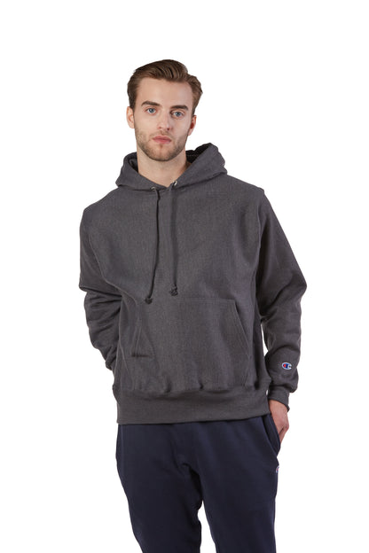 Reverse Weave® Pullover Hoodie - Charcoal Heather