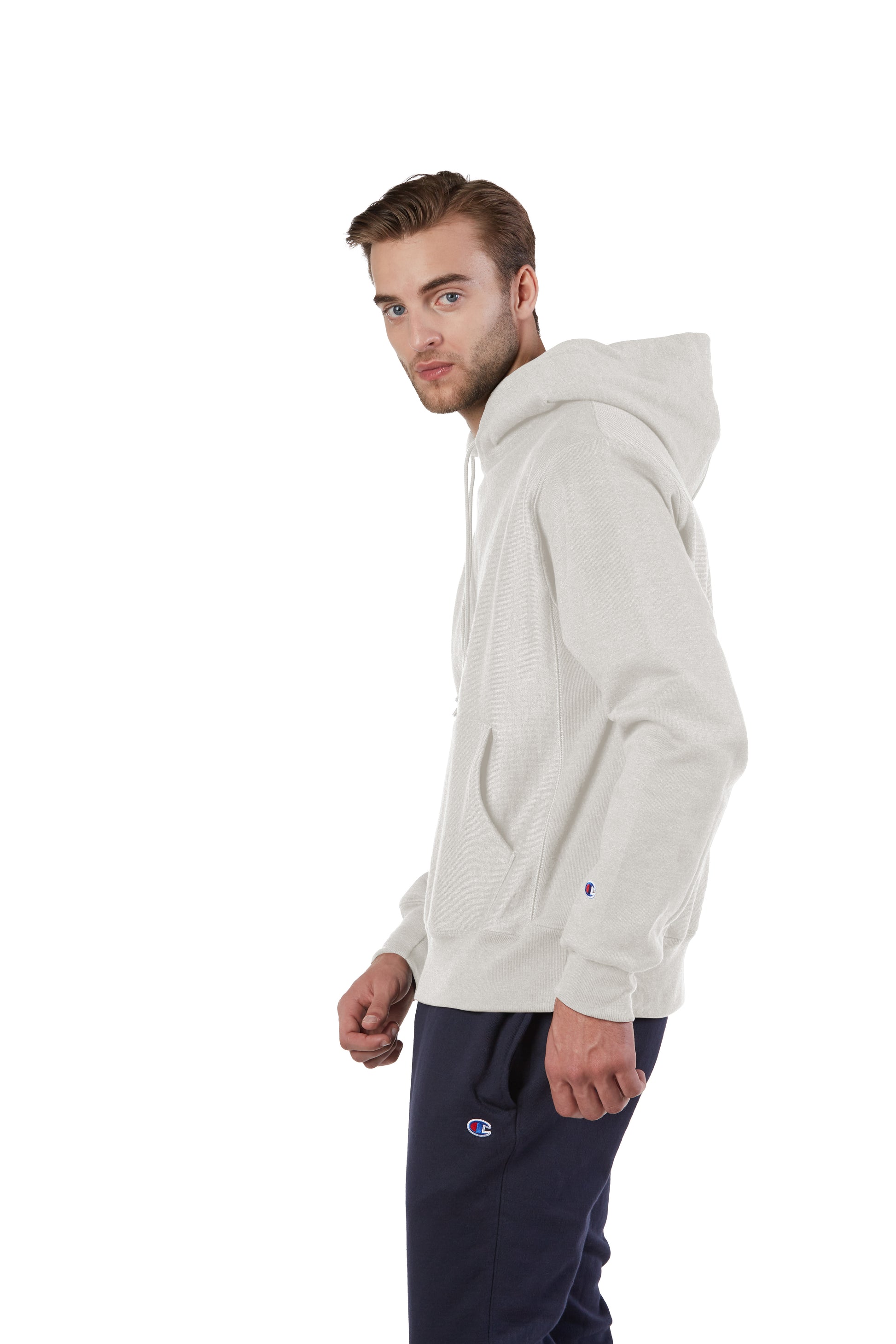 Reverse Weave® Pullover Hoodie - Oatmeal Heather