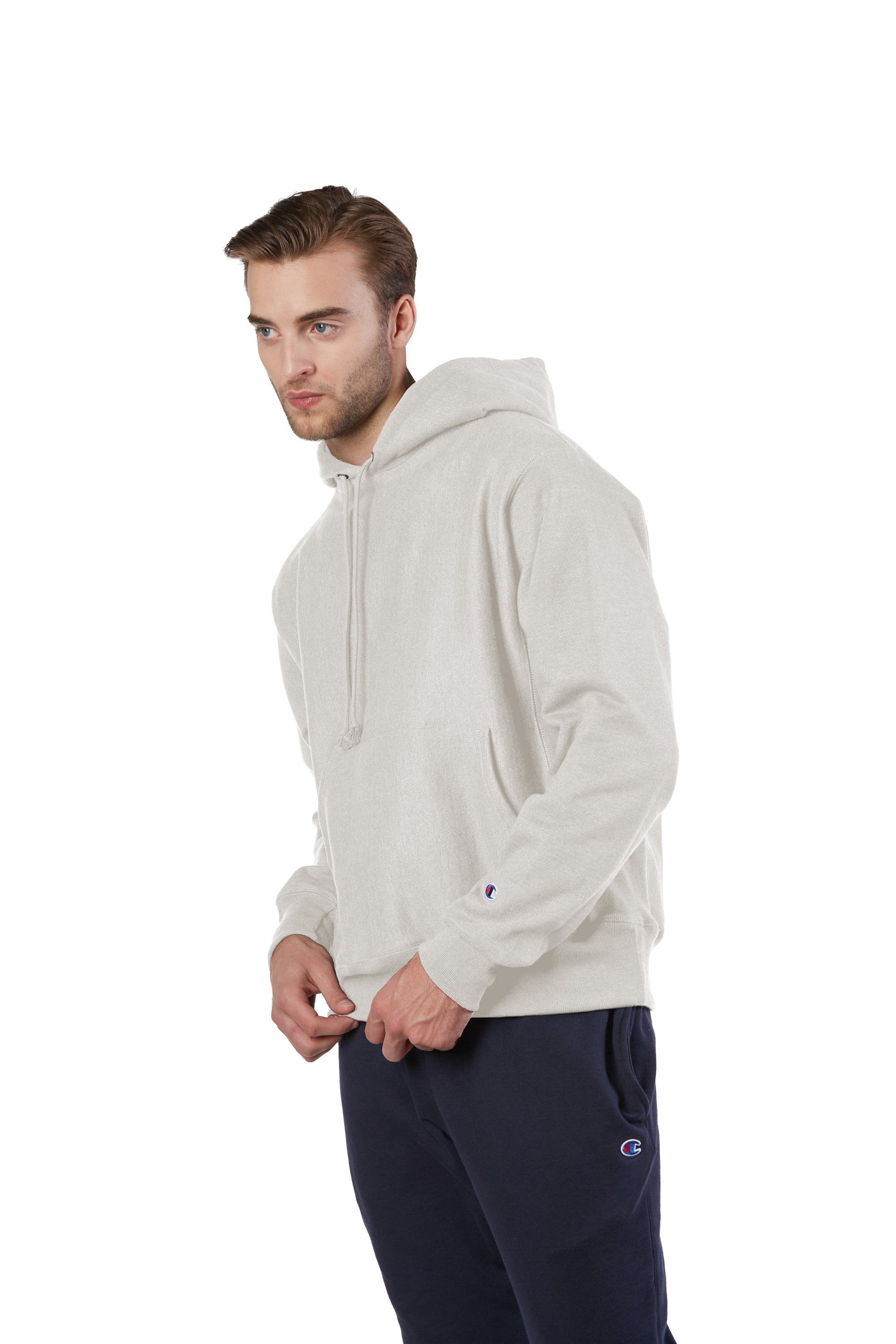Reverse Weave® Pullover Hoodie - Oatmeal Heather