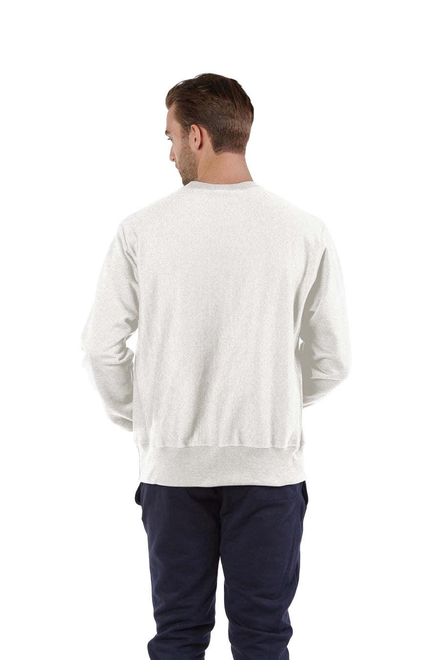 Unisex Reverse Weave® Crew - Oatmeal Heather