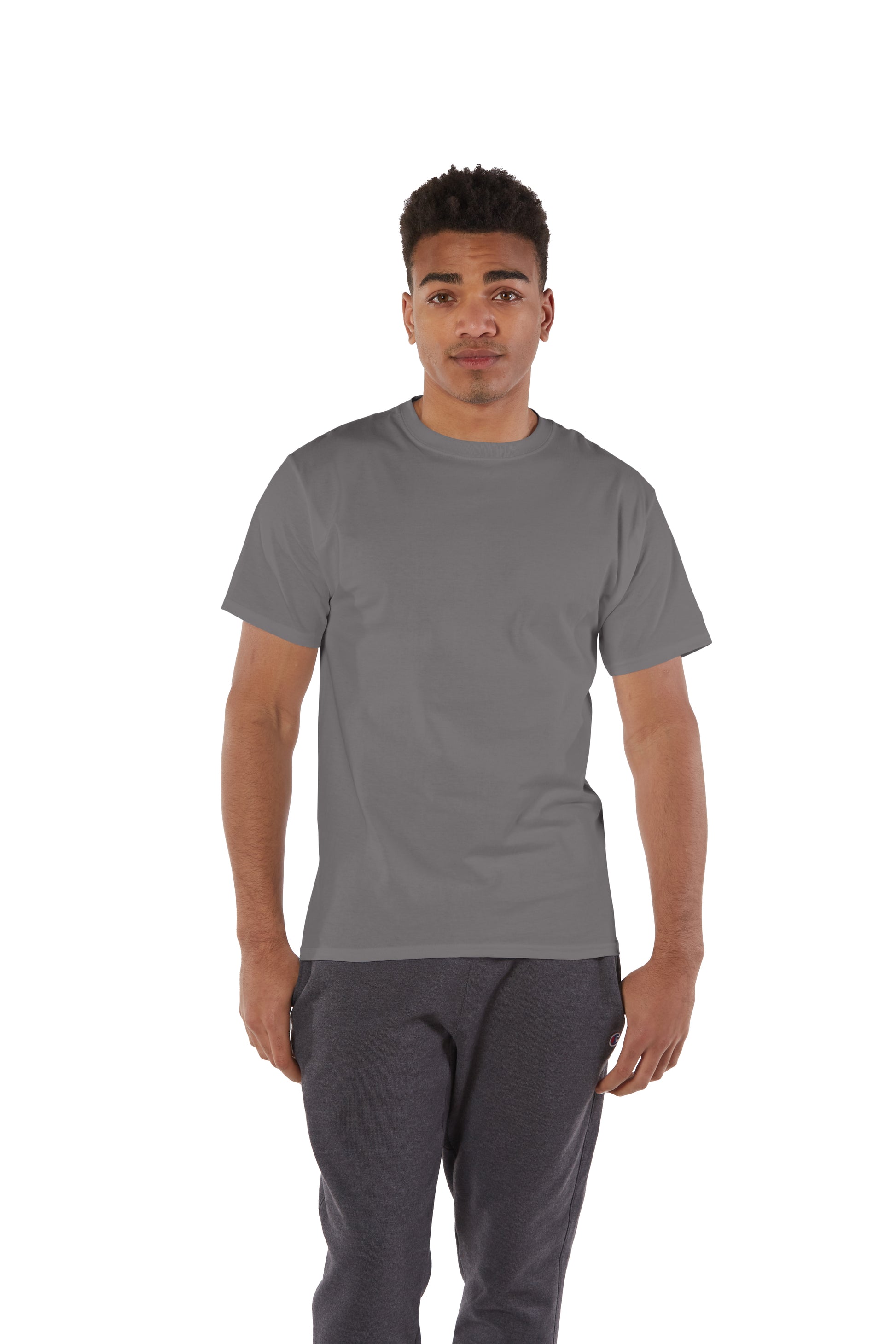 Unisex Short-Sleeve T-Shirt - Stone Gray