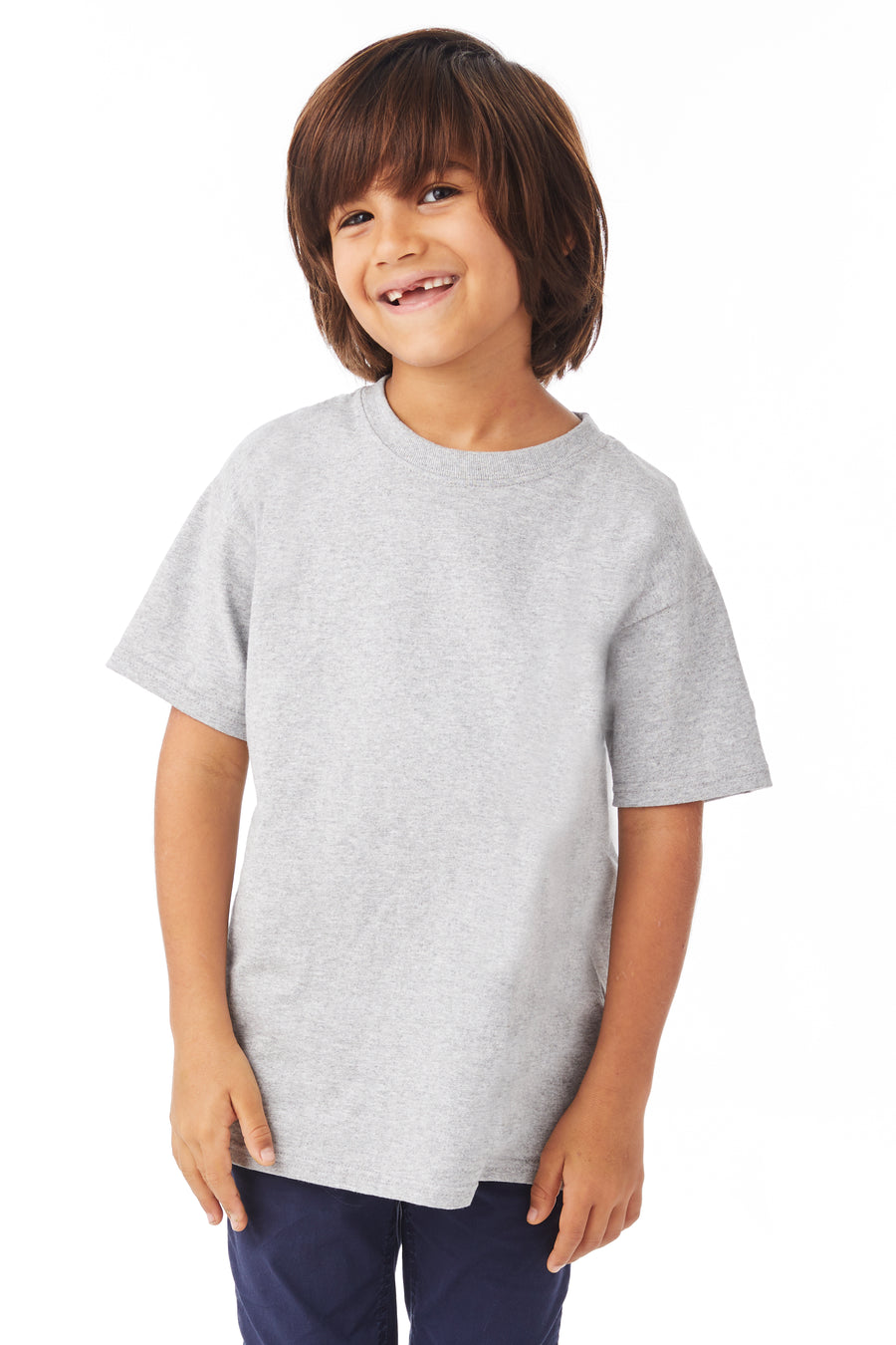 Youth Short-Sleeve T-Shirt - Light Steel