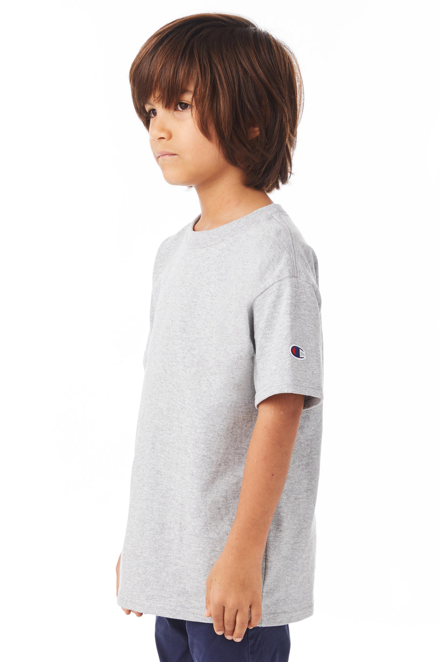 Youth Short-Sleeve T-Shirt - Light Steel