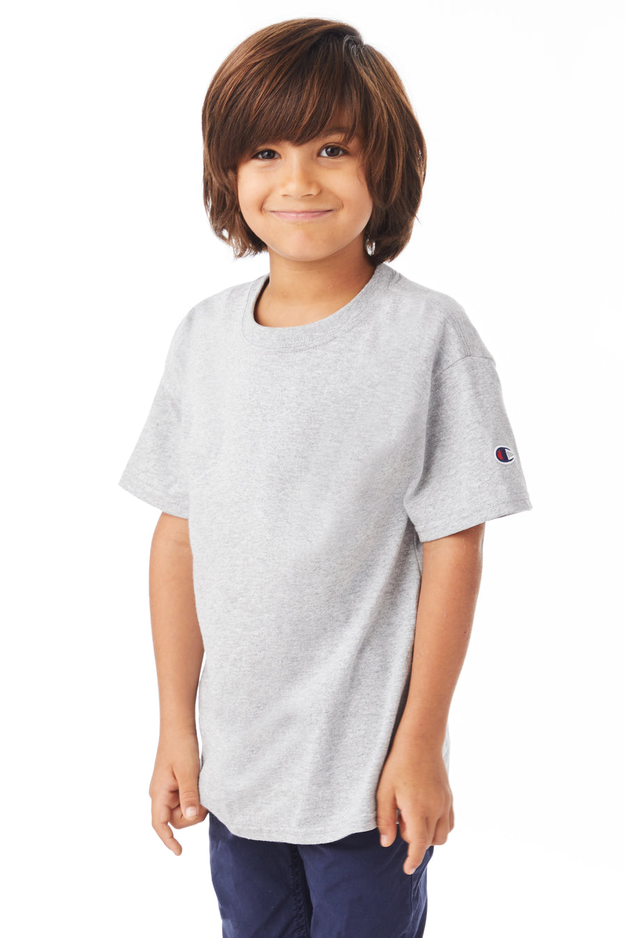 Youth Short-Sleeve T-Shirt - Light Steel