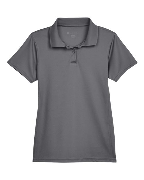 Harriton M315W Charcoal — front