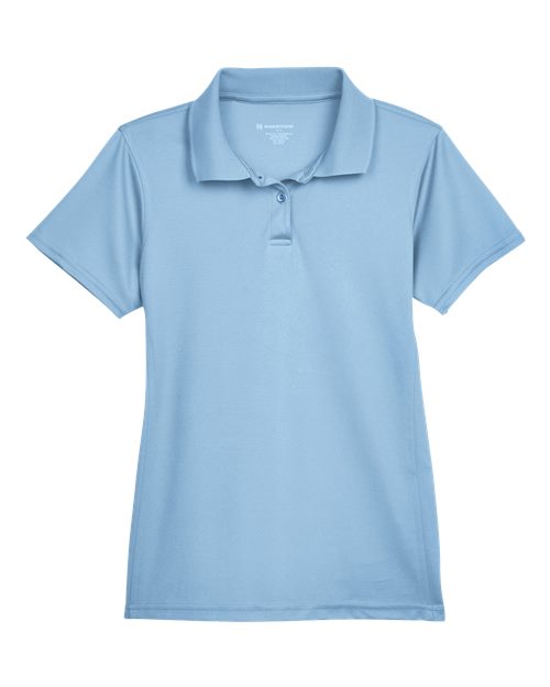 Harriton M315W Light Blue — front
