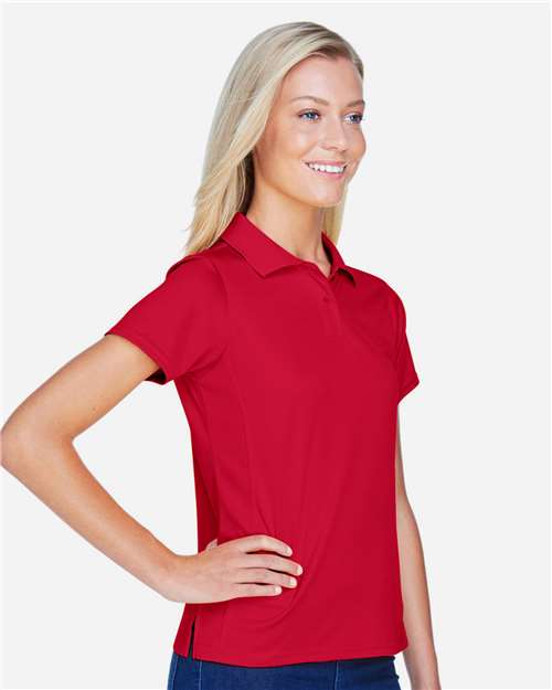 Harriton M315W Red — on model side