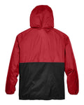 Harriton M750 Red/ Black — back