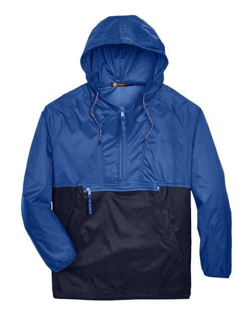 Harriton M750 Royal/ Navy — front