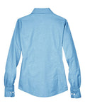 Harriton M600W Light Blue — back