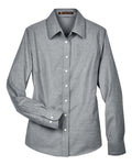 Harriton M600W Oxford Grey — front