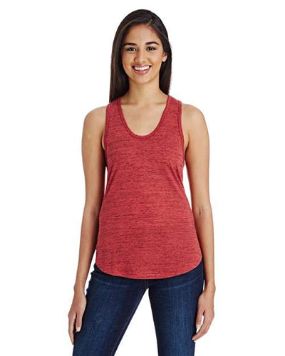 Threadfast Apparel 204LT Red Blizzard — on model front