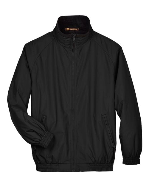 Harriton M740 Black/ Black — front