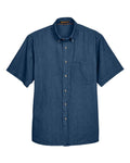 Harriton M550S Dark Denim — front