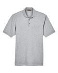 Harriton M265P Grey Heather — front