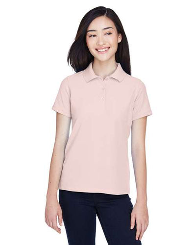 Harriton M280W Blush — on model front