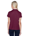 Harriton M353W Maroon — on model back