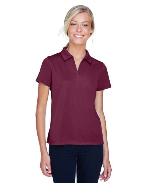 Harriton M353W Maroon — on model front