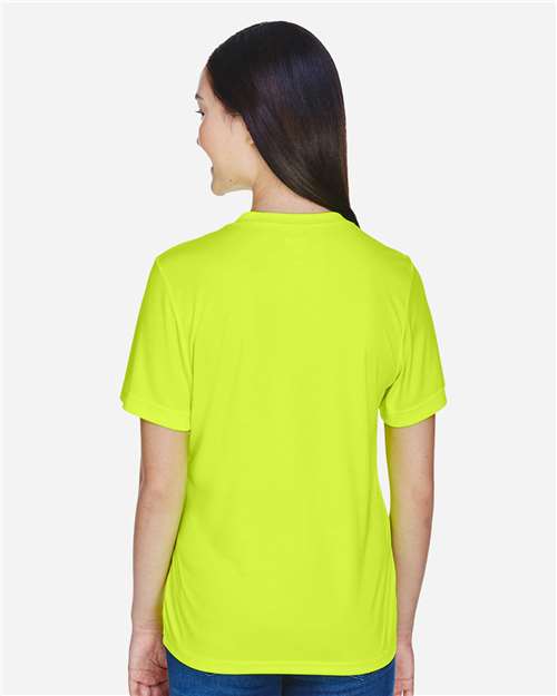 Team 365 TT11W Safety Yellow — on model back