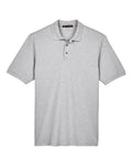 Harriton M200T Grey Heather — front