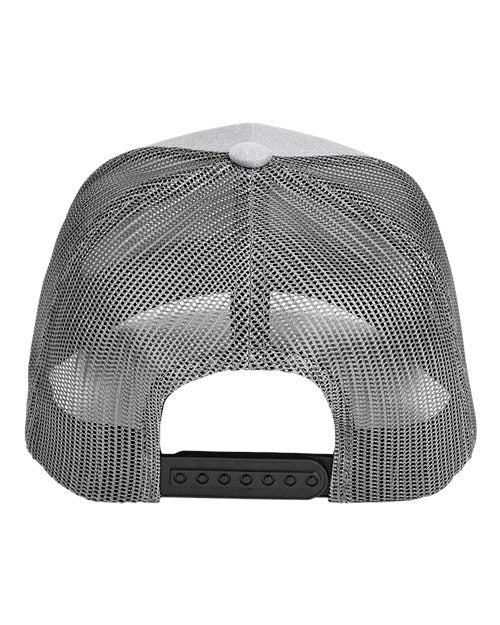Team 365 TT802 Athletic Heather/ Sport Graphite — back