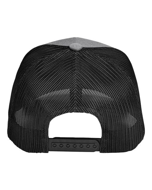 Team 365 TT802 Dark Grey Heather/ Black — back