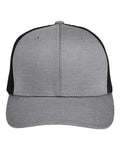 Team 365 TT802 Dark Grey Heather/ Black — front
