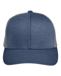 Team 365 TT802 Sport Dark Navy Heather/ Sport Graphite — front