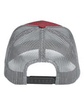Team 365 TT802 Sport Maroon Heather/ Sport Graphite — back