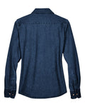 Harriton M550W Dark Denim — back
